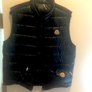 Moncler Navy Down GUI Vest
